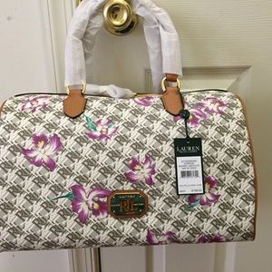 Ralph Lauren Barrel Satchel